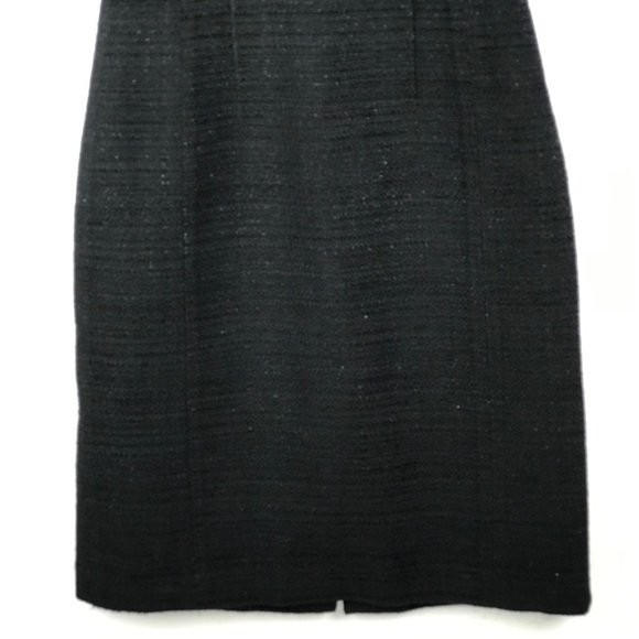 Theory Black Wool Blend Sleeveless Dress - Picture 5 of 9